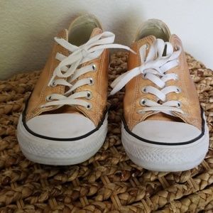 Gold Metalic Converse